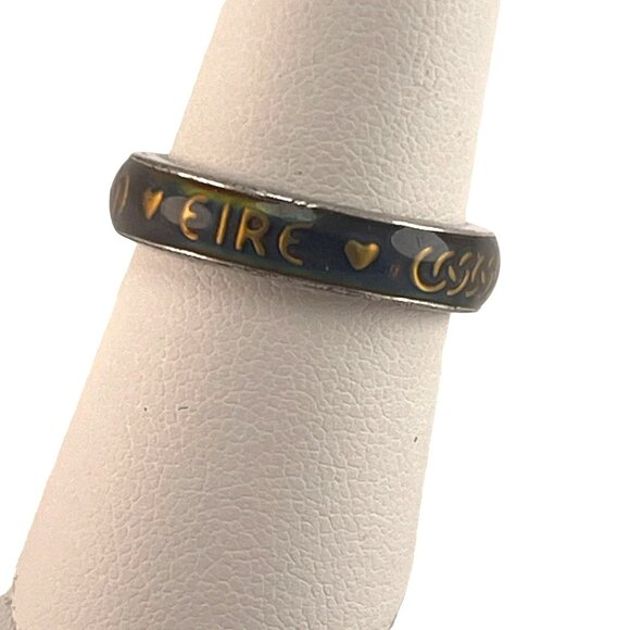 Celtic Knot "Eire" Ring Size 8.5 Stainless Steel Multicolor - Picture 6 of 13